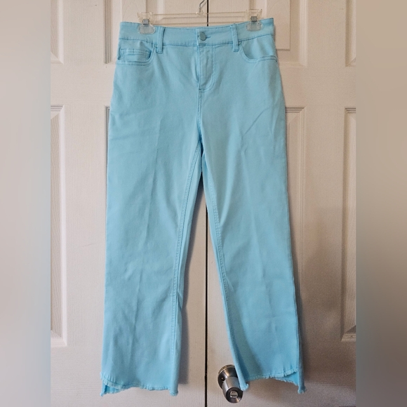 Renuar Sky Blue Flare Jeans - Picture 1 of 3